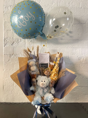 Welcome Baby Gift Hamper with Balloons Delivery Sydney